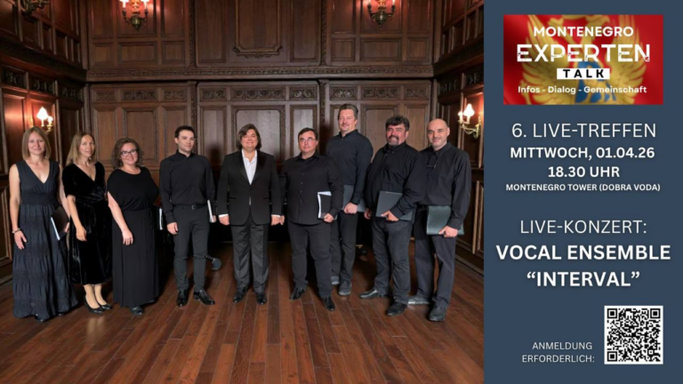Montenegro Experten Talk + Live Performance